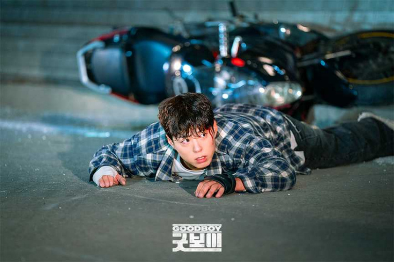 《健將聯盟》是朴寶劍首次挑戰動作類型的作品。（圖／取自《健將聯盟》官網）