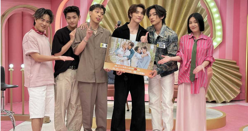 《阿姐萬歲》邀請眾藝人暢聊愛情與拍戲時的情感挑戰。(圖/三立提供)