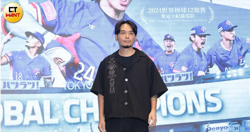 楊大正以球員的視角來創作主題曲。（圖／黃耀徵攝）