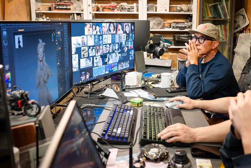 具俊曄製作大S雕像幕後過程催淚曝光。藝術總監李承道提到雕像的核心意義「因為愛情如死之堅強」，大S與具俊曄的愛情未曾消失，持續運轉著.......（圖／翻攝自李承道臉書）