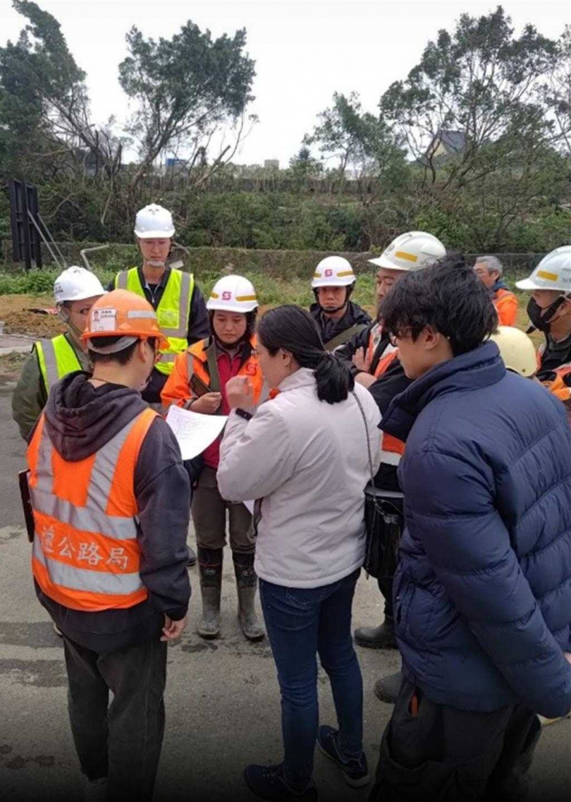 景觀處回應，當天勘查主要地點是國道3號福爾摩沙高速公路邊坡路段的樹木為主，地點鄰近土城司法園區預定地。（圖／新北市農業局提供）