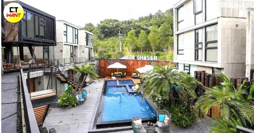 陳舜智同時也是台灣野奢旅宿品牌「遊獵」的創辦人。圖為南投「遊獵行腳」。（圖／黃耀徵攝）