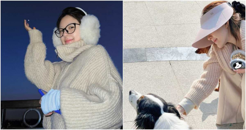 趙露思曬出多張近況照，身體健康狀況已逐漸好轉。（圖／擷取自趙露思小紅書）