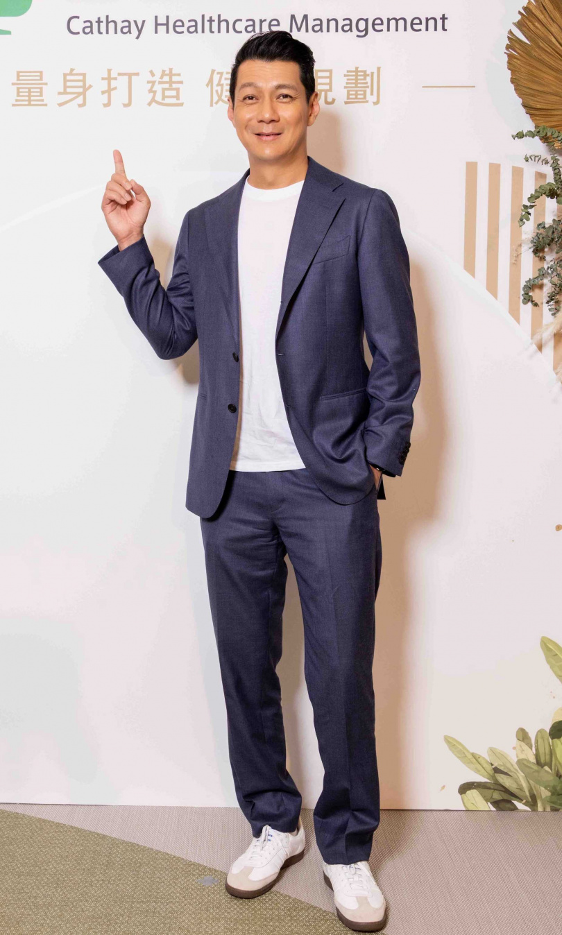 聶雲出席活動表示自己最近忙於外景工作，已經一段時間沒有跟曾國城聯絡。（圖／國泰敦御診所提供）