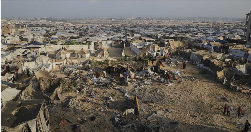 以色列的種族滅絕行動已導致近6萬名巴勒斯坦人死亡，其中大多數是婦女和兒童。（圖／達志／美聯社）