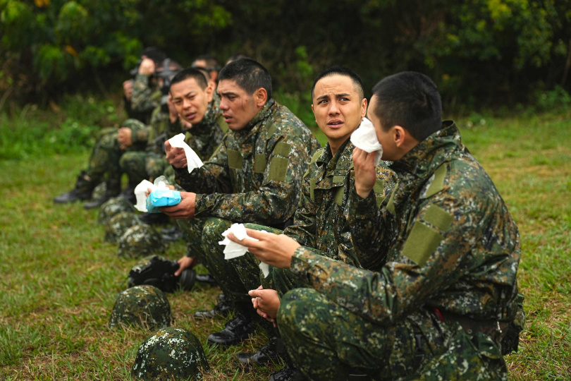 本周星兵們將接受高強度「化生放核訓練」。（圖／台視提供）