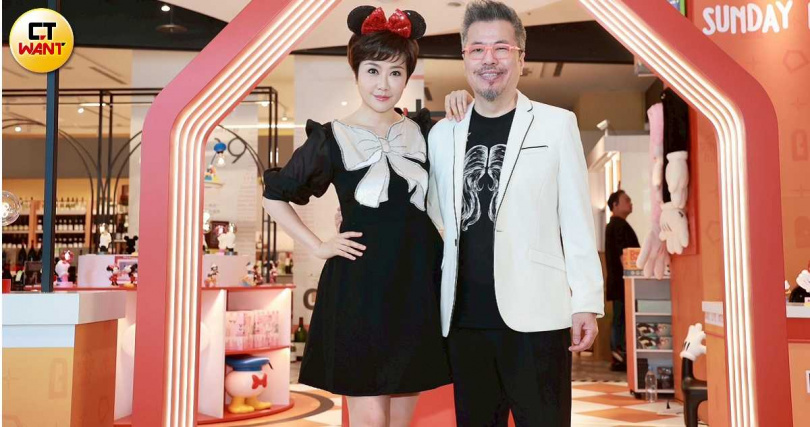 寇乃馨(左)跟黃國倫婚後不曾和異性一同出遊。(圖/蘇聖倫攝)