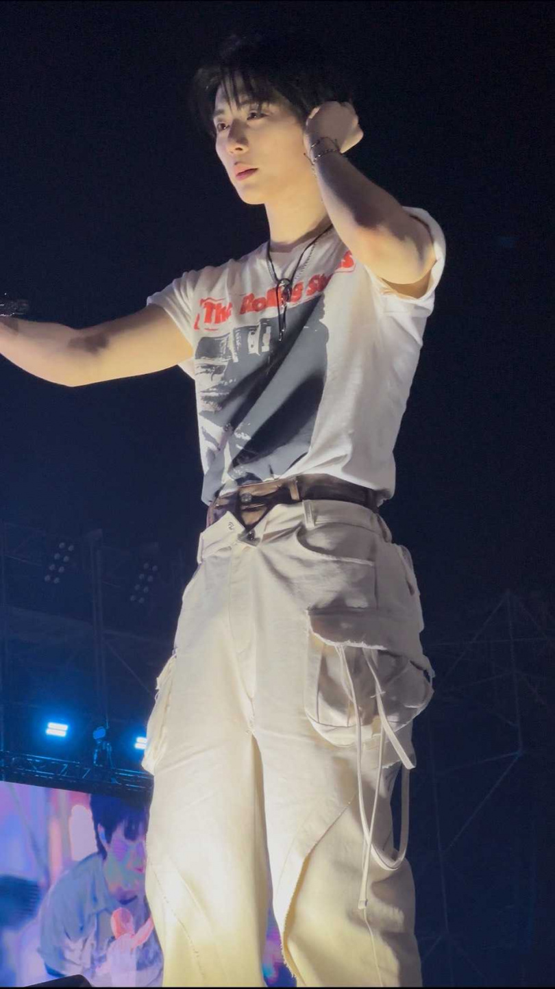 泰山跳到破褲子。（圖／讀者提供）