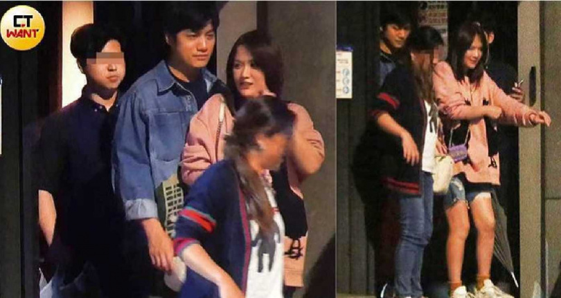 陳喬恩也曾開心喝茫被朋友老公扶著上車返家。（圖 ／本刊攝影組）