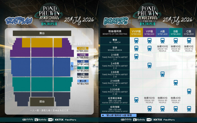 Pond與Phuwin將攜手來台舉辦FANCON。(圖/無限娛樂提供)