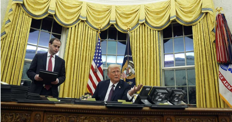 美國總統川普再入主白宮。