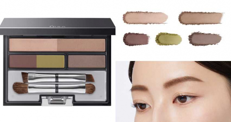 IPSA 活現誘色眉彩組 01茶綠 3.3g／1,250元（圖／品牌提供）