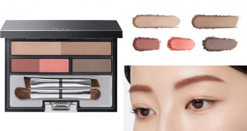 IPSA 活現誘色眉彩組 02棕橘 3.3g／1,250元（圖／品牌提供）