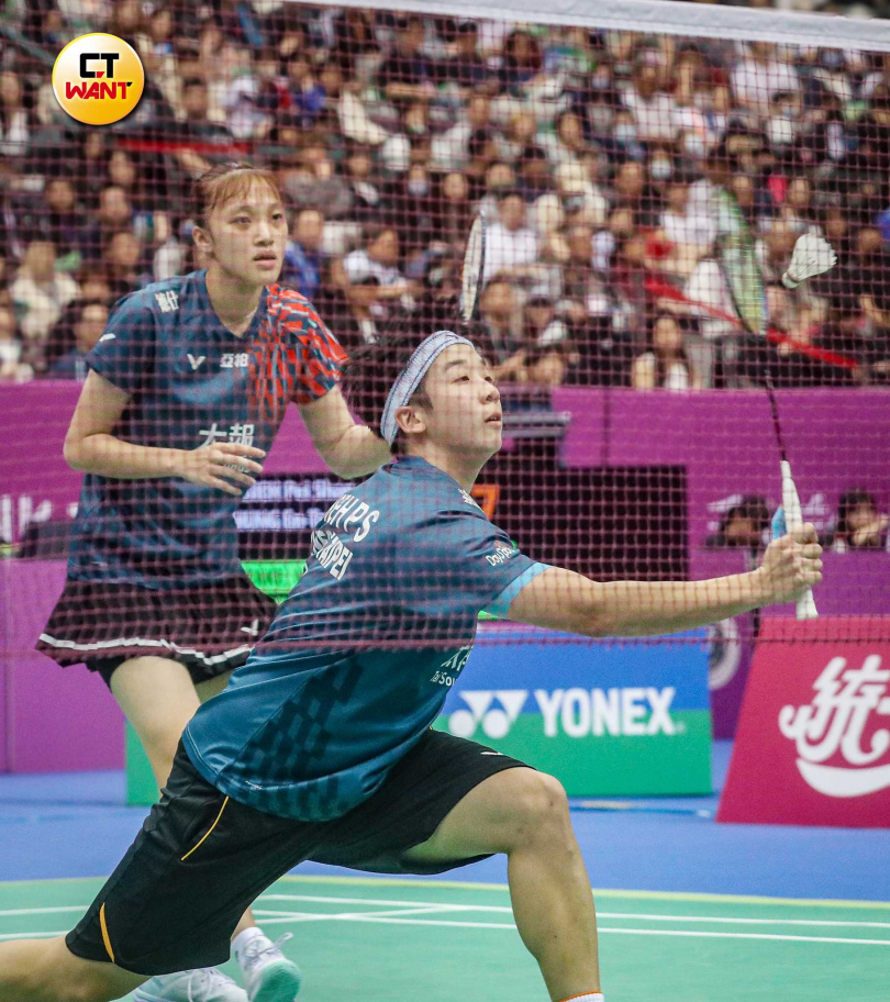 謝沛珊、洪恩慈兩人已建立合拍默契。（圖／劉耿豪攝）