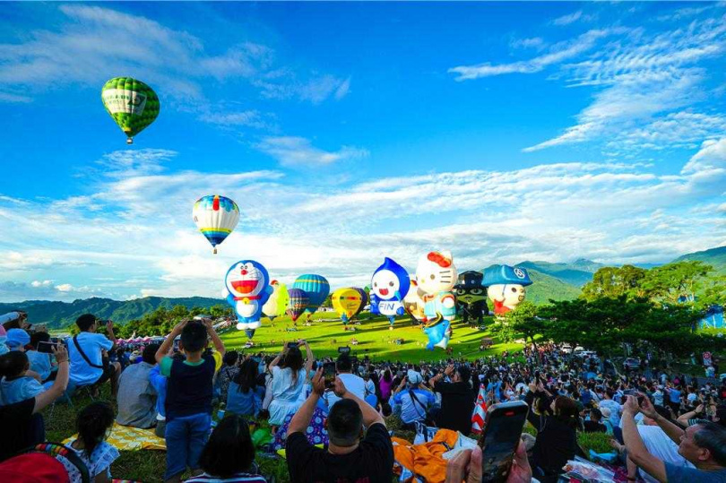 2025台灣國際熱氣球嘉年華開幕。（圖／台東縣政府提供）