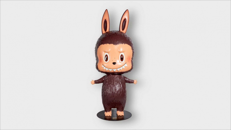 香港當代藝術家龍家昇《Labubu》作品照片。（圖片提供／衛山拍賣）