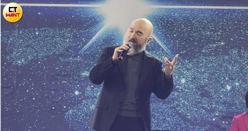 重新登台,辛龍形容心情既期待又興奮。(圖/蘇聖倫攝)