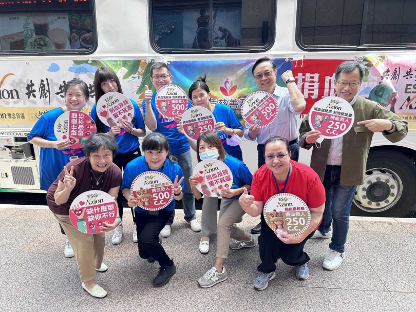 驊宏集團延續三年辦理社區捐血活動，成果備受肯定。（圖片提供／驊宏集團）