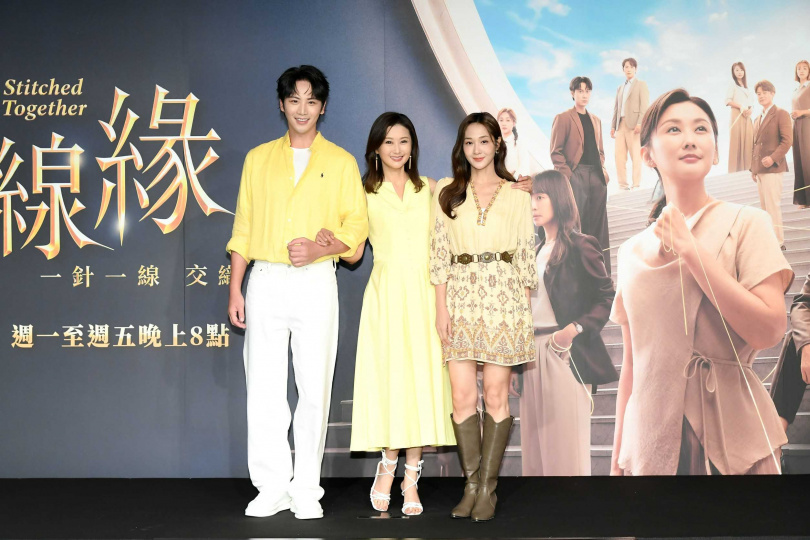 李睿紳(左起)、陳珮騏、邱子芯。(圖/三立)