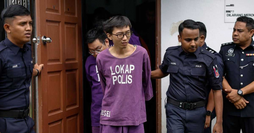 台灣有8名男子在馬來西亞破獲的大型跨國販毒案中落網。（圖／翻攝自中國報）&nbsp;