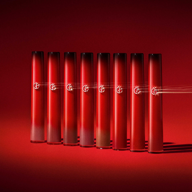Armani beauty奢華絲絨訂製唇萃 25 周年限定版/1,600元（圖／品牌提供）