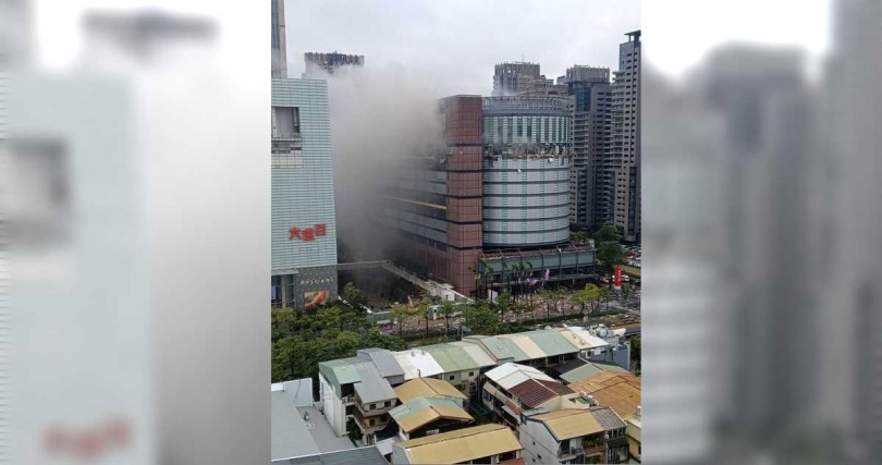 台中新光三越傳死傷氣爆。（圖／翻攝自Threads）