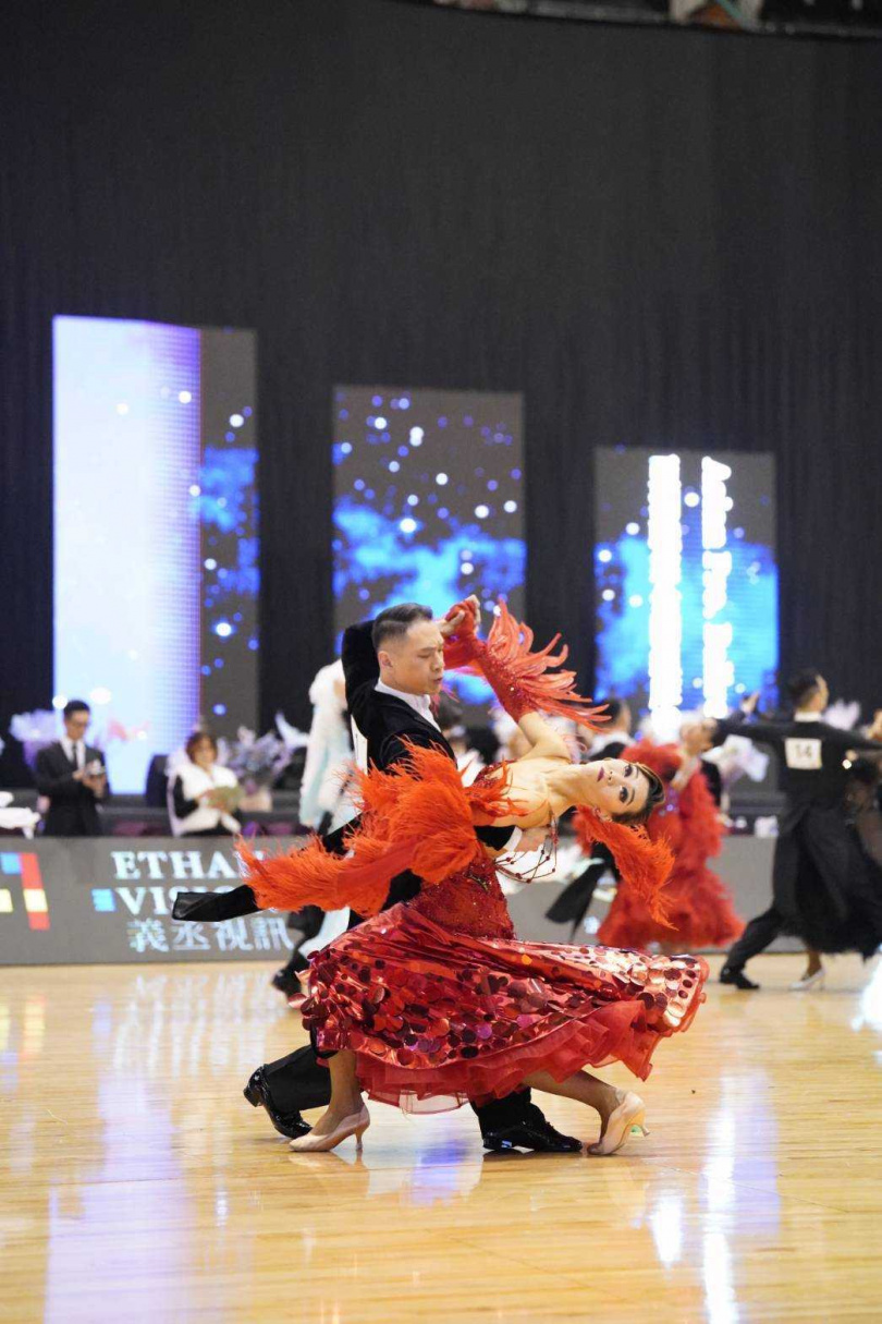 （圖／ 2025 國標舞亞巡賽－臺北公開賽提供。）