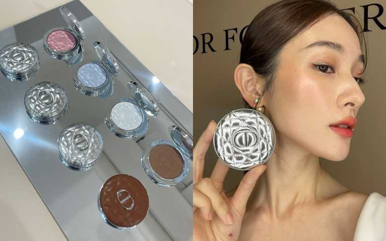 這次亮彩餅為了讓大家好分辨顏色，所以推出了超美的皮革色和銀色系讓你一眼辨識打亮和修容色的分別。（圖／品牌提供）