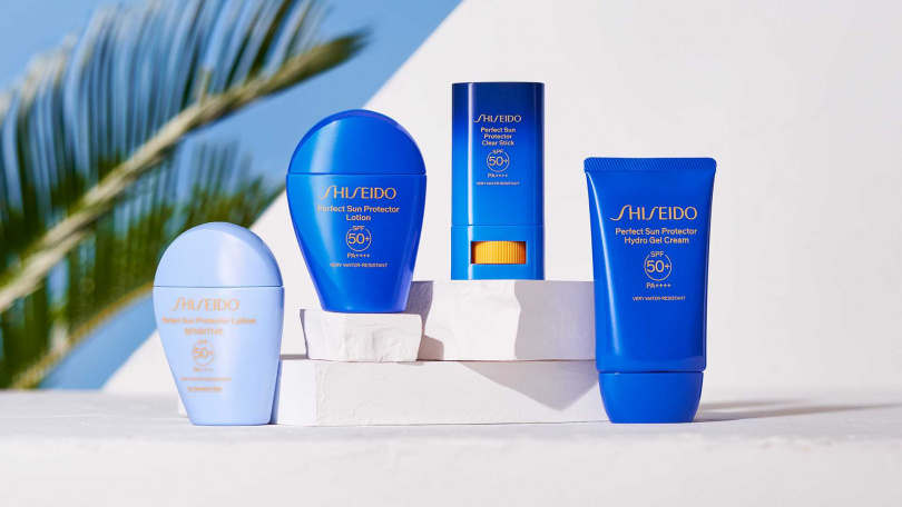 其他品項還有：資生堂國際櫃新豔陽・夏熱防禦果凍防曬棒N 20g / 1,500元、隔離乳N 50ml / 1,800元（圖／品牌提供）