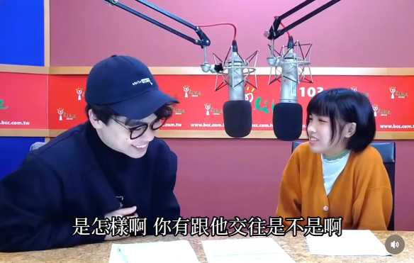 賀瓏被問是否和Albee交往不回答。（圖／翻攝自Threads）