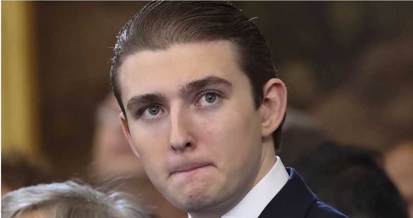 19歲的巴倫川普身高近200公分,擁有約1.5億美元資產。