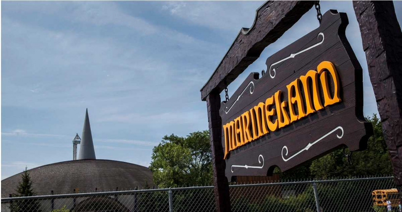 加拿大知名海洋主題樂園「海洋世界」。(圖/達志/美聯社)