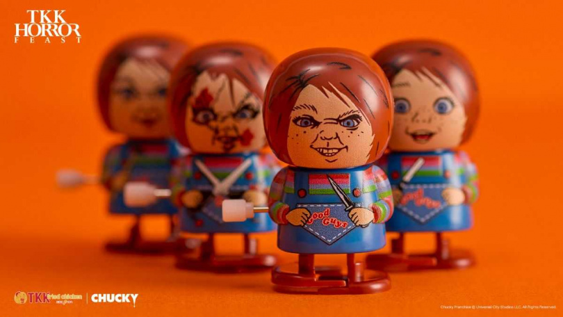 《鬼娃恰吉》 發條玩具盲袋(共四款)。(圖片提供/頂呱呱)