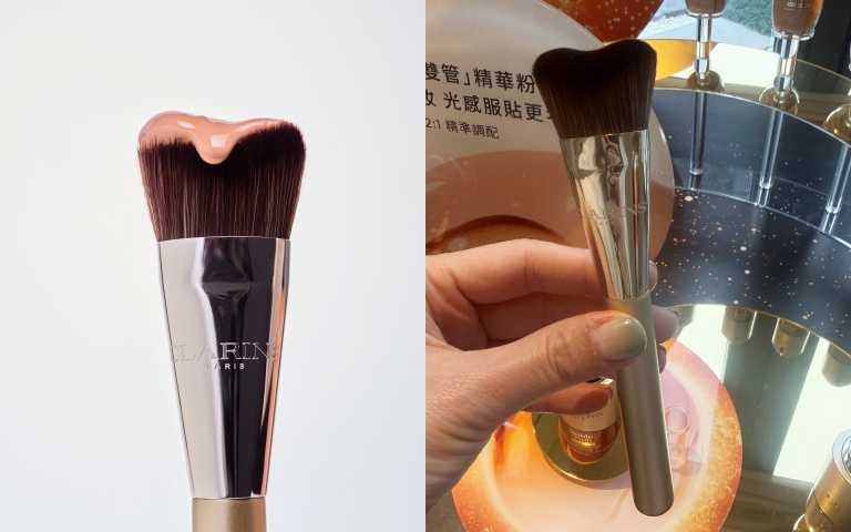 克蘭詩拉提粉底刷／1,650元。（圖／品牌提供、黃筱婷攝）
