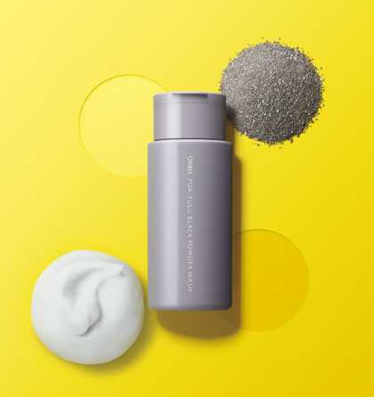 ORBIS雙重酵素潔顏粉-炭吸附版50g 瓶裝550元／補充包450元。（圖／品牌提供）