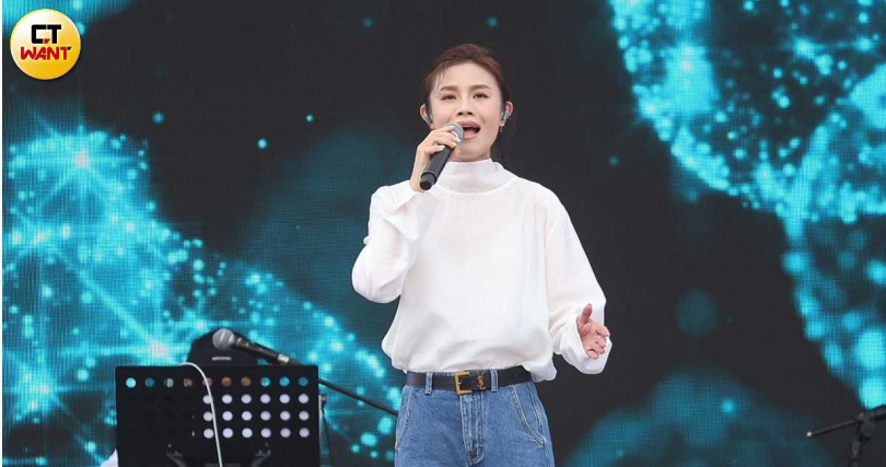 朱海君近期逐步復出,接下不少工作。(圖/蘇聖倫攝)