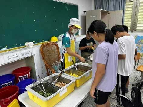 全面免費學校午餐上路，開學首日展開品質稽查。（圖片提供／花蓮縣政府）