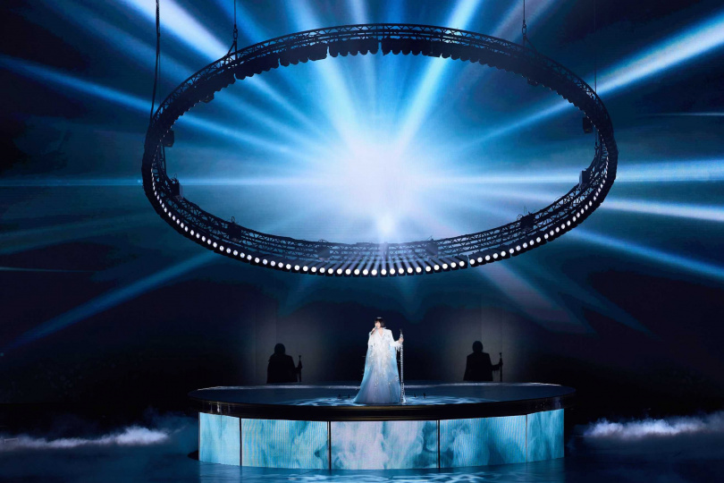 這次舞台一共斥資6億台幣打造，給歌迷超震撼的視、聽覺饗宴。（圖／寬宏藝術提供）