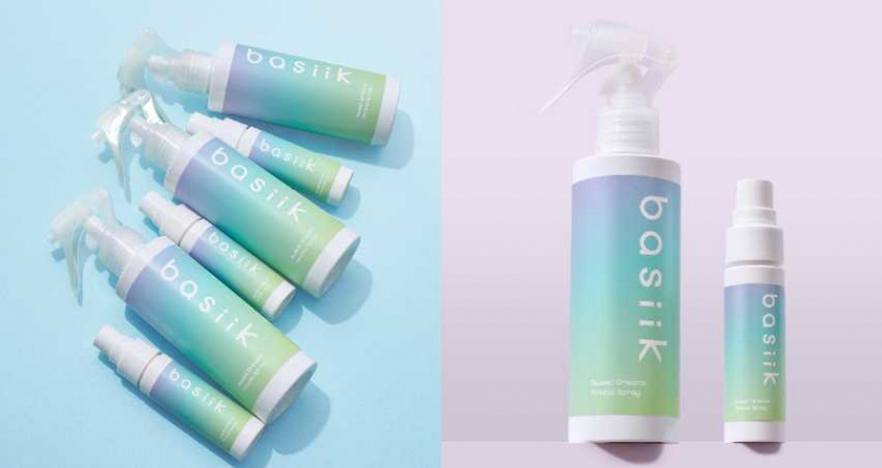 basiik 一夜好夢天然精油舒眠噴霧 20mL／480元、150mL／1,080元（圖／品牌提供）