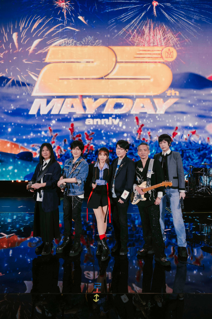 小玫瑰擔任五月天演唱會嘉賓。（圖／相信音樂提供）