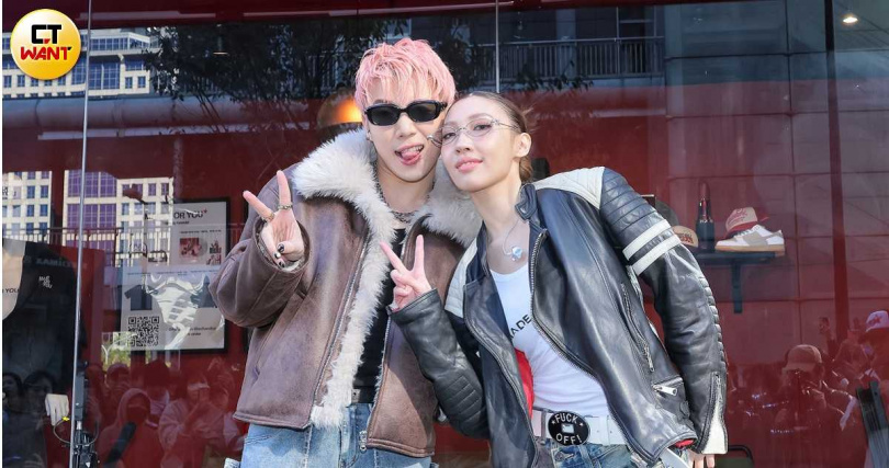 Karencici(右)新專輯《Made For You》已在各大數位音樂平台發行。(圖/楊澍攝)