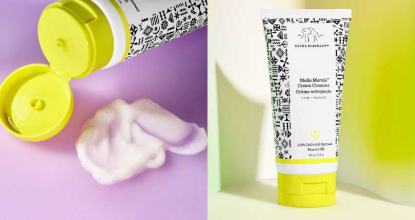 蘊含超強滋養能力的瑪魯拉果油與1.0%燕麥萃取物，能舒緩滋潤肌膚、平衡調節肌膚油脂。即使是眼部肌膚也能溫和洗淨，有效深層潤澤保濕肌膚。醉象 瑪魯拉保濕洗卸潔顏乳150ml／1,250元 （圖／品牌提供）