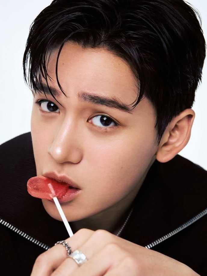 黃旭熙表示很喜歡台灣。(圖/SM ENTERTAINMENT提供)