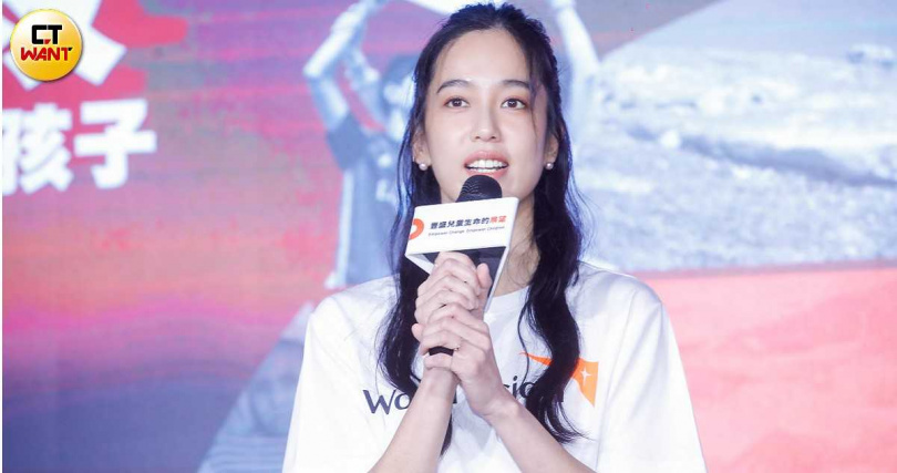 陳庭妮對於生子態度順其自然。（圖／趙文彬攝）