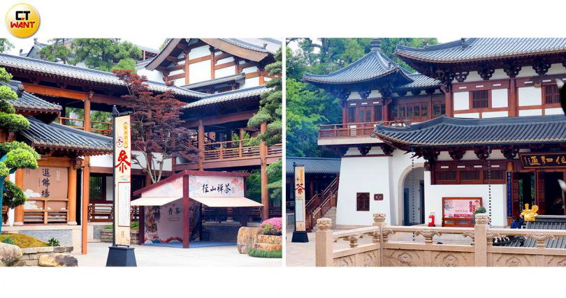 杭州餘杭徑山寺已有1,200多年歷史，徑山茶宴於2022年11月29日登錄聯合國《人類非物質文化遺產代表作名錄》。（圖╱吳德亮攝）