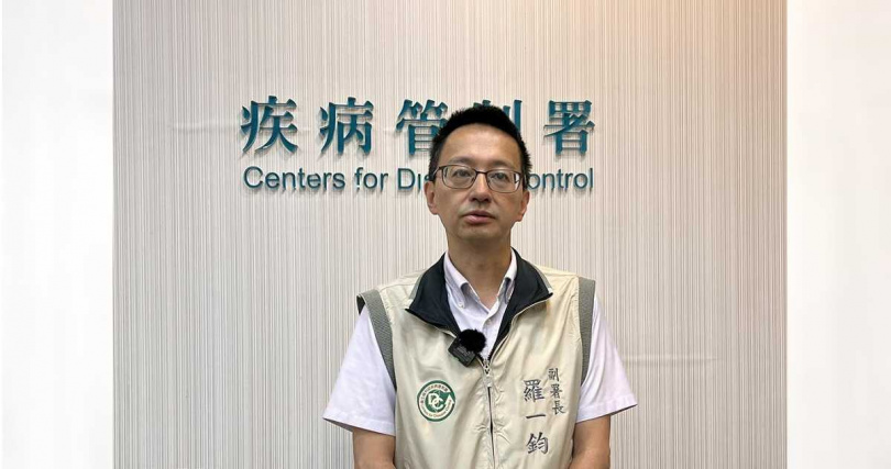 疾管署發言人羅一鈞。(圖/中國時報記者鄭郁蓁攝)
