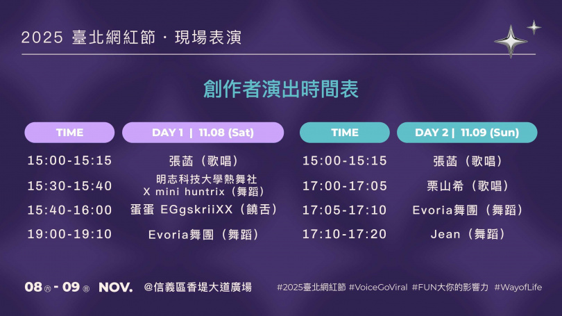 VGV Media Asia 與多元創作者攜手點燃舞台魅力！（圖／ VGV提供）