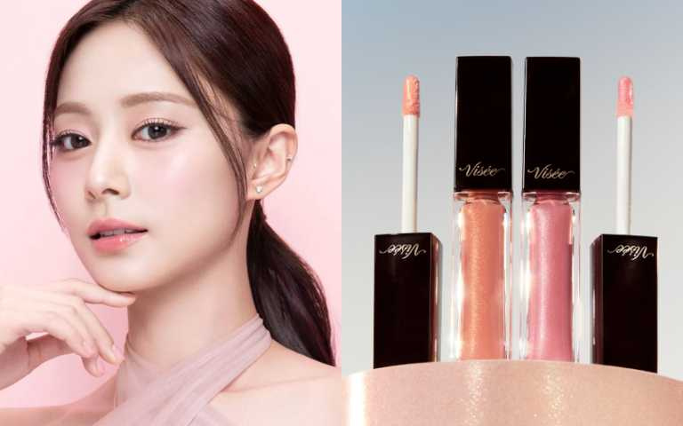 Visée 果漾晶潤豐唇膏 全6色／360元、Visée 精華豐唇蜜 限定新2色／330元（圖／取自visee_kose IG、品牌提供）