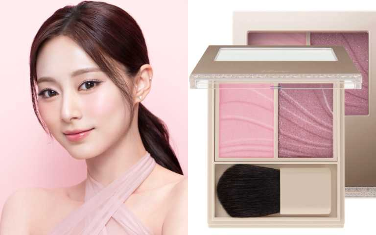 Visée 花綻雙色頰彩 全8色／390 元（圖／取自visee_kose IG、品牌提供）