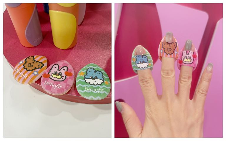 超可愛「波波冰狗室聯名手指粉撲(盲包)」快來抽！（圖/tingting攝）